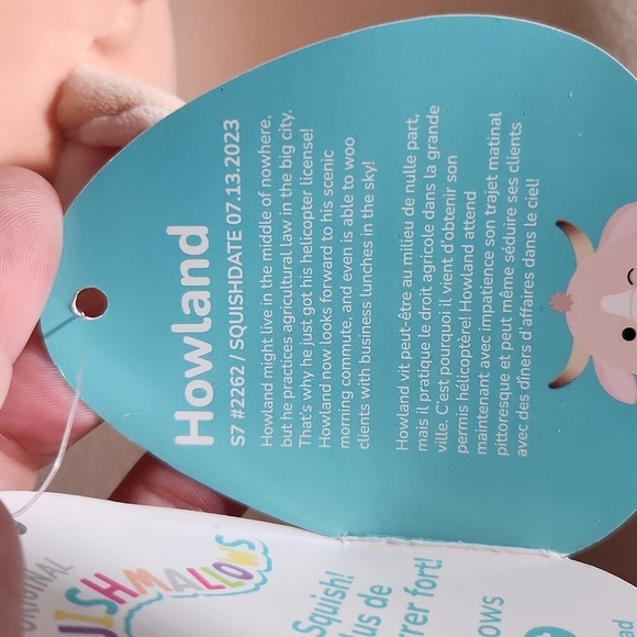 Squishmallow Howland Cow New - Picture 10 of 10